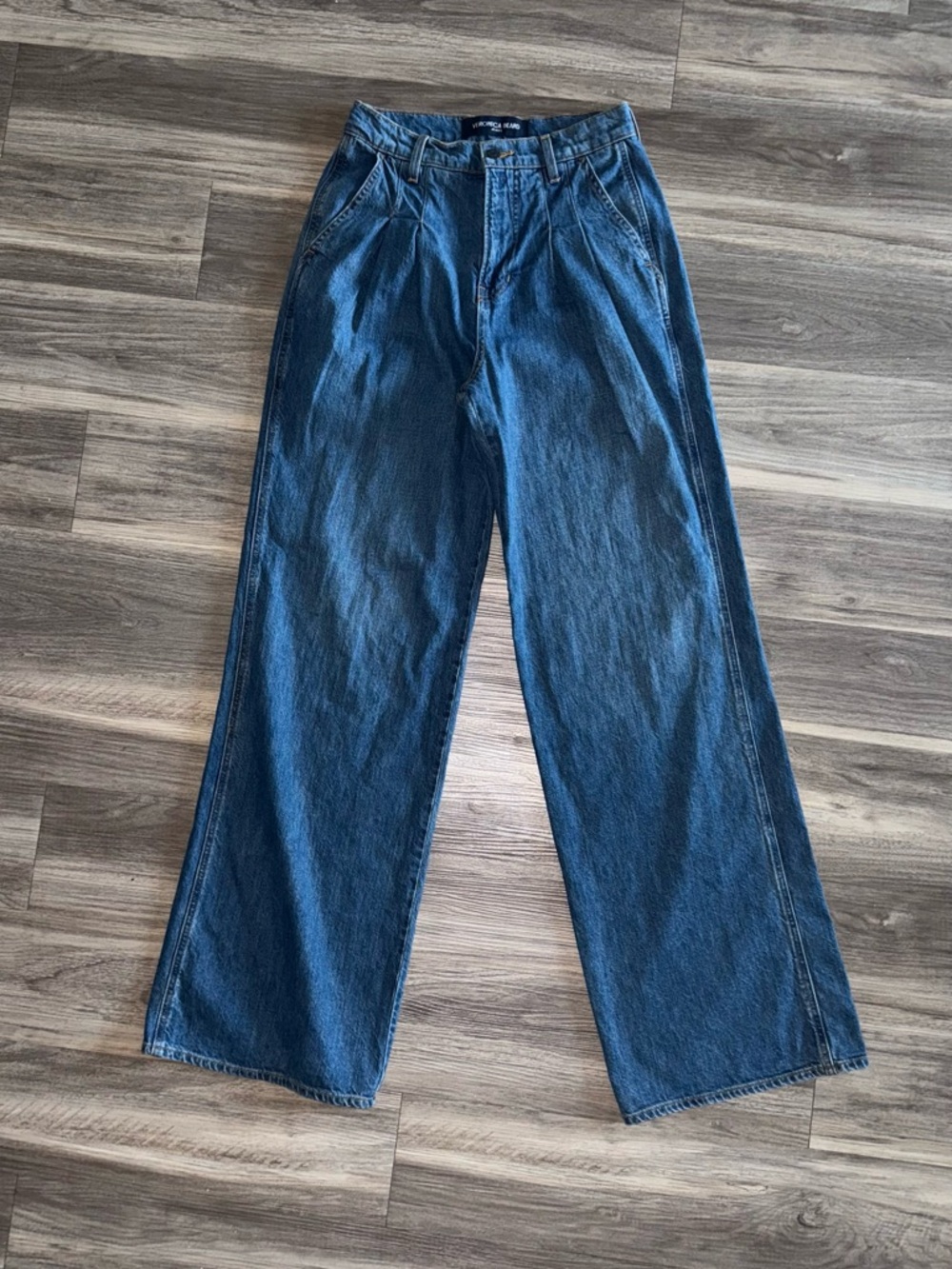 Veronica Beard Mia Wide Leg Trouser High Rise